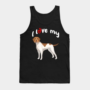 I Love My German Wirehaired Pointer Dog Tank Top